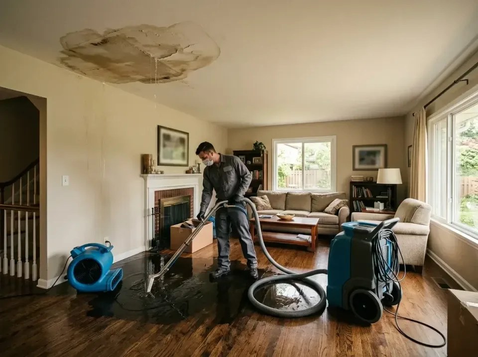 attic-pipe-burst-ceiling-drip-008 — frequently asked questions, Water Damage Restoration & Carpet Care in Country Walk, FL